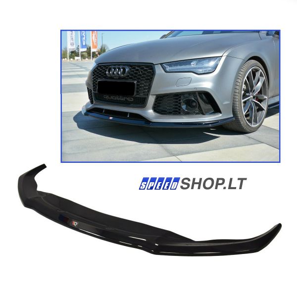 Audi RS7 Facelift  priekinio bamperio pažeminimas